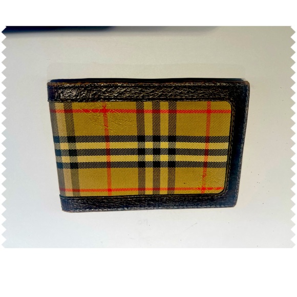 Burberry Canvas Cardholder Wallet - Picture 1 of 7
